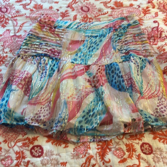 Ciebon size medium Colorful Patterned preppy Women's Skirt - Picture 4 of 5